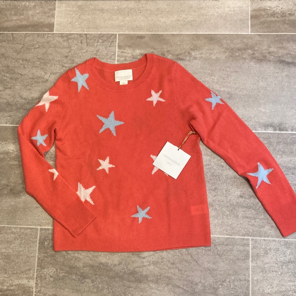 ⭐️Cashmere⭐️Star Sweater - Picture 3 of 11